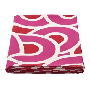 IKEA SÖTRÖNN SOTRONN Tablecloth, White/Red/Pink, 57"x94" (005.711.46) NEW
